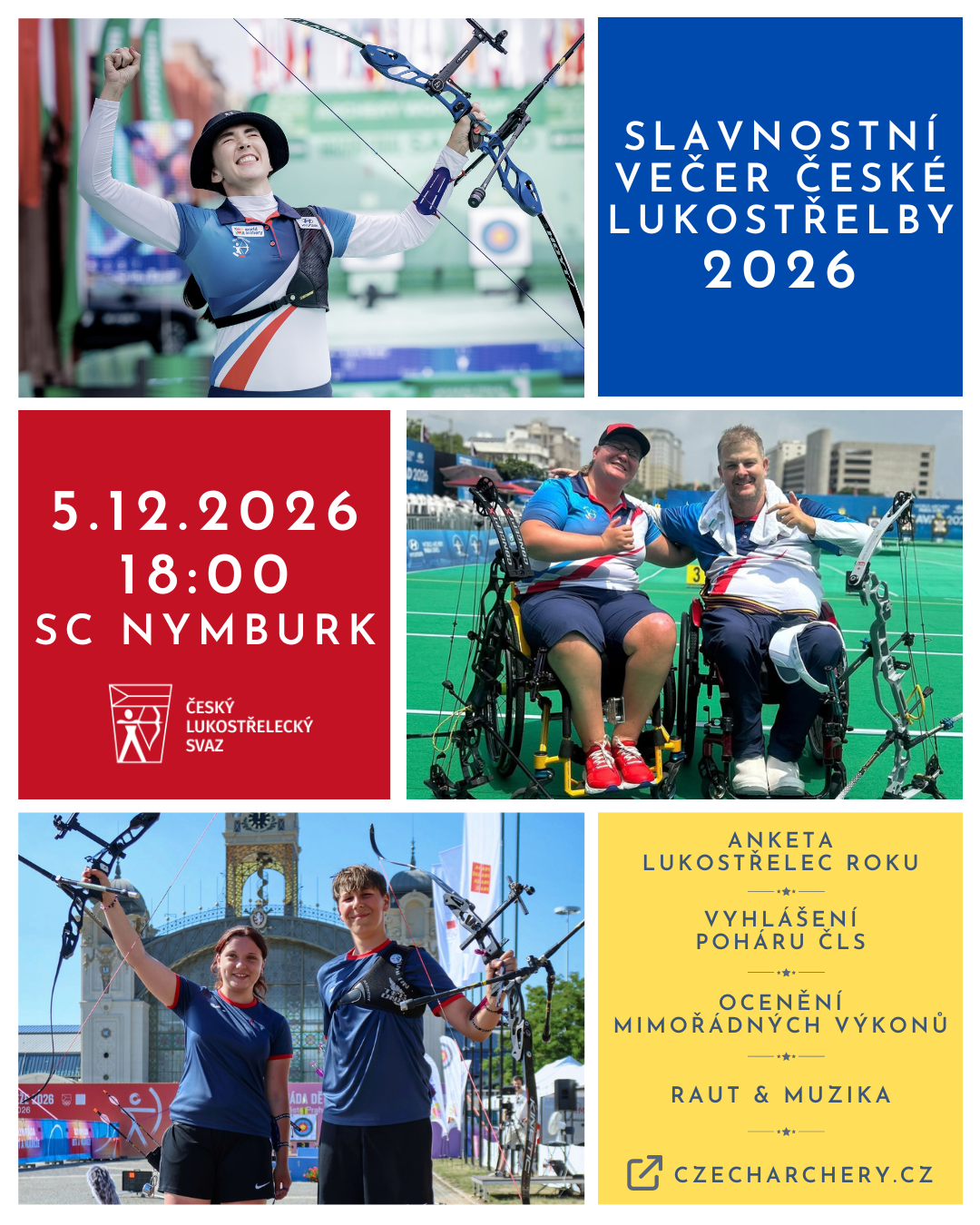 Slavnostní večer ČLS 2026